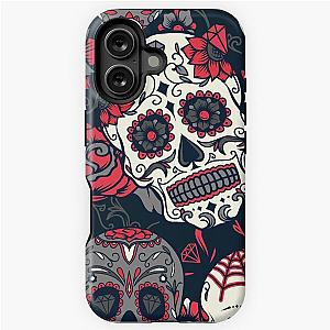 Sugar Skull Pattern iPhone Tough Case