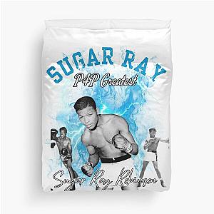 Sugar Ray Robinson boxing tshirt Duvet Cover