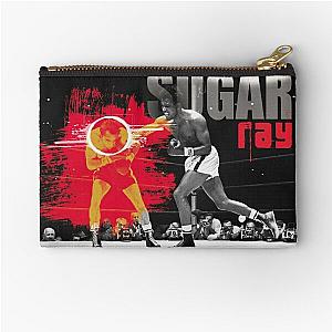 sugar ray robinson 2 Zipper Pouch