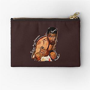 sugar ray robinson  sugar ray robinson art  sugar ray robinson portrait Zipper Pouch