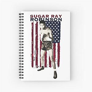 Sugar ray robinson t-shirt  Spiral Notebook