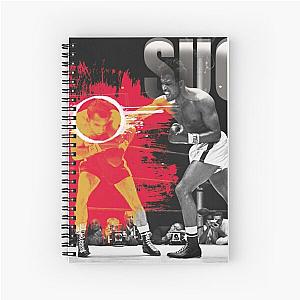 sugar ray robinson 2 Spiral Notebook