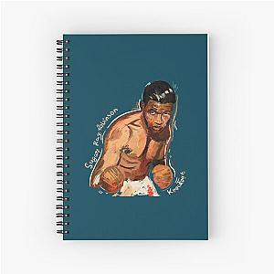 sugar ray robinson  sugar ray robinson art  sugar ray robinson portrait Spiral Notebook