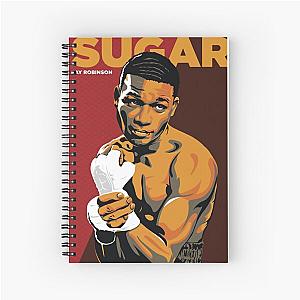 sugar ray robinson Spiral Notebook