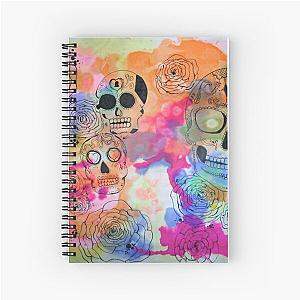 My Sugar Skull Family Spiral Notebook