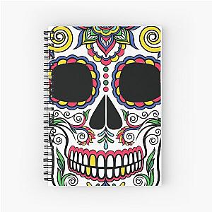 Sugar Skull Tattoo Spiral Notebook