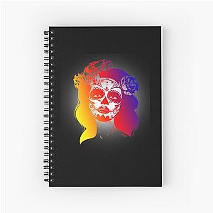 BEautiful Sugar Skull Design Design  Spiral Notebook