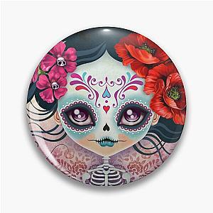 Amelia Calavera - Sugar Skull Pin