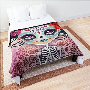 Amelia Calavera - Sugar Skull Comforter