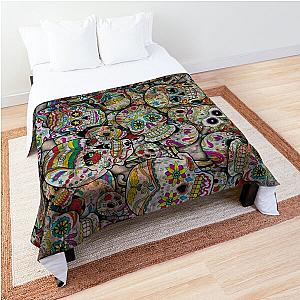 Bunch of Sugar Skulls Comforter