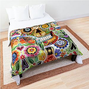 5 Sugar Skulls Comforter