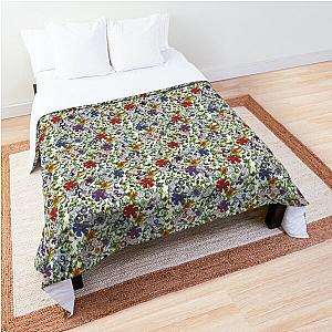 Sugar Skull Floral Comforter