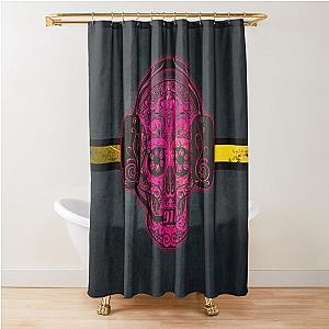 Dispatcher Sugar Skull Shower Curtain