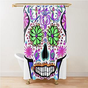 Sugar Skull 8 Shower Curtain