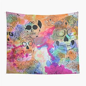 My Sugar Skull Family Tapestry