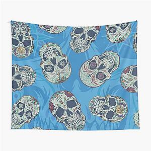 Sugar Skull Pattern Tapestry