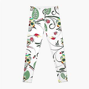 Sugar Skull Garden. Leggings