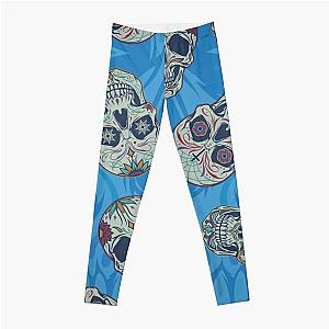 Sugar Skull Pattern Leggings