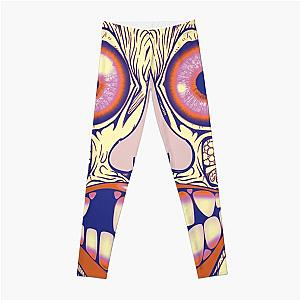 funny sugar skull Leggings