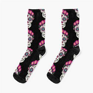 Mexican Sugar Skull Socks