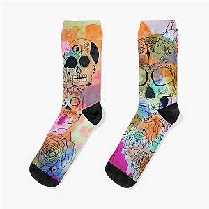 My Sugar Skull Family Socks