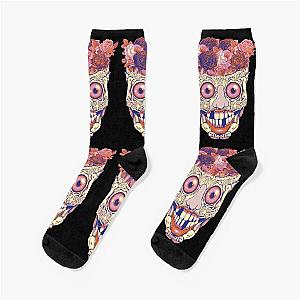 funny sugar skull Socks