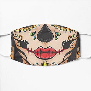 Sugar Skull Mask - Mask for Women and Girls Flat Mask