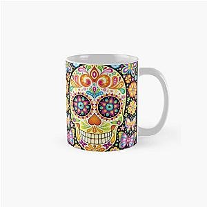 Colorful Sugar Skull Art - Day of the Dead Classic Mug