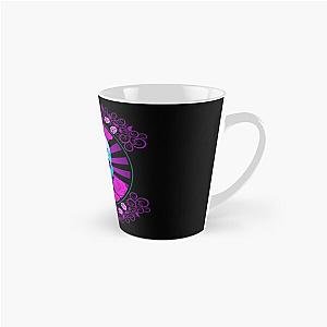 Blue and Purple Sugar Skull with Roses  Tall Mug