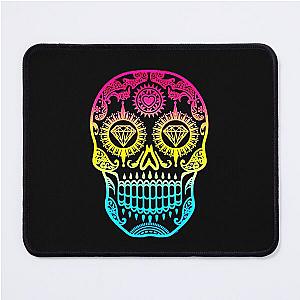 Sugar Skull Calavera Diamond Eyes Mouse Pad