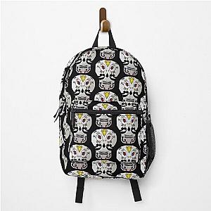 Black and White Sugar Skulls Backpack