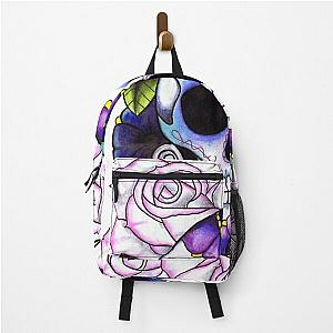 Blue and Purple Sugar Skulls Backpack