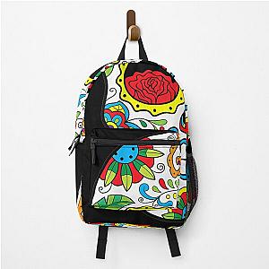 Sugar Skull Day Of Dead Mexican Art Apparel Clothing Gift Backpack