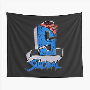 Suicidal Tendencies Logo Tapestry