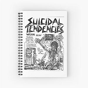 Suicidal tendencies Spiral Notebook