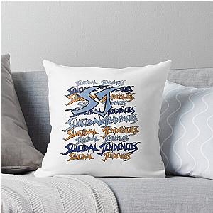 Vintage Suicidal Tendencies Throw Pillow