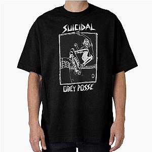 Nick Cage Suicidal Tendencies Cl Oversized T-Shirt