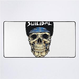 Face Skull Suicidal Tendencies Sticker Desk Mat
