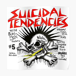 Suicidal tendencies Poster RB2709