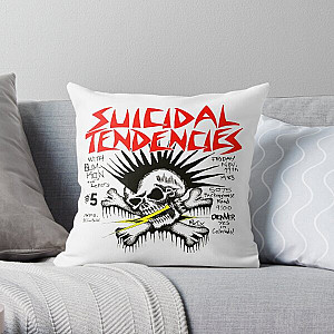 Suicidal tendencies Throw Pillow RB2709