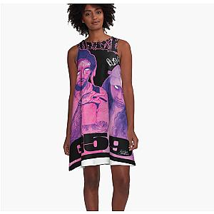 Suicideboys Signed Purple Haze A-Line Dress Premium Merch Store