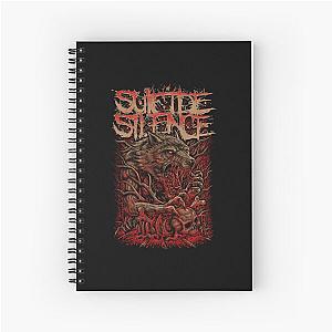 Suicide Silence Wolf Spiral Notebook