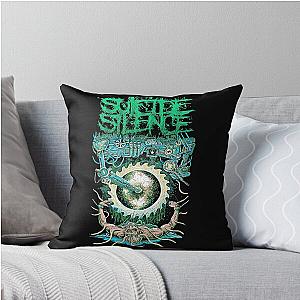 Vintage Suicide Silence New Art wlan Throw Pillow