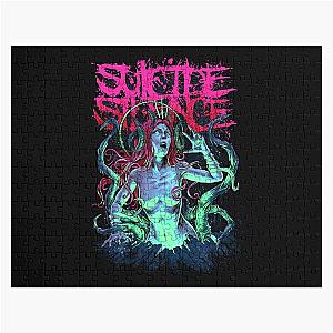 Vintage Retro Band Jigsaw Puzzle Silence Suicide