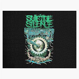 Vintage Retro Suicide Silence New Artwork Jigsaw Puzzle