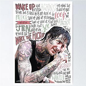 Mitch Lucker Suicide Silence Artwork Poster