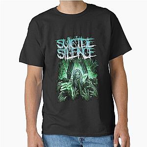 Black Classic Suicide Retro Vintage T-Shirt