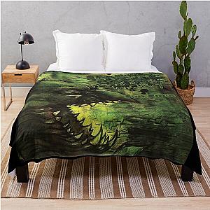 Suicide Silence green monster throw blanket