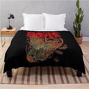 Graphic Suicide Silent Throw Blanket
