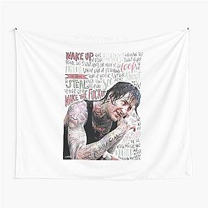 Mitch Lucker Suicide Silence Artwork Tapestry